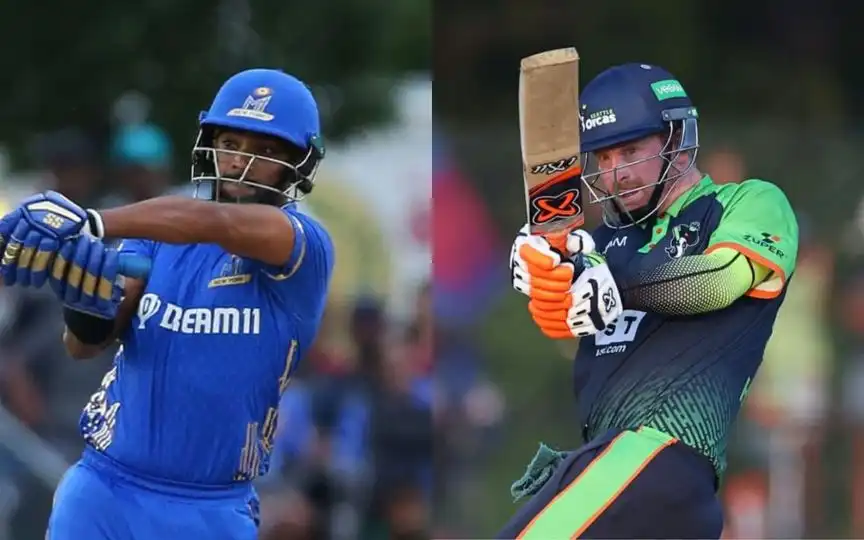 Nicholas Pooran and Heinrich Klaasen. [Source - MLCricket/x.com]