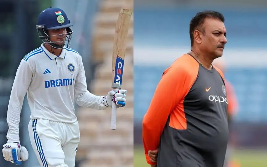 Shubman Gill and Ravi Shastri [Source: @SudiptoDoc, @CricCrazyJohns/X]