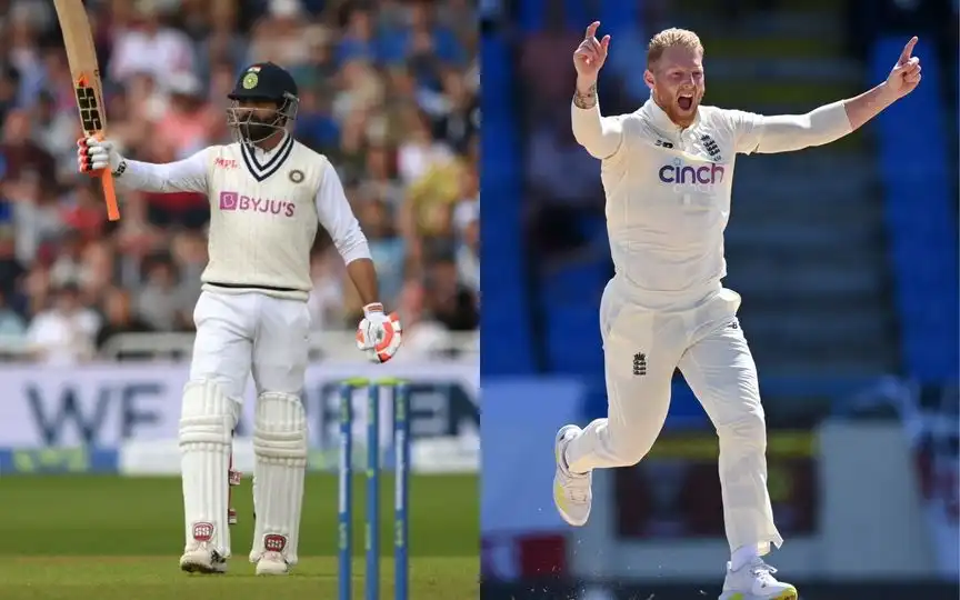 Stokes Vs Jadeja Test comparison [Source: @englandcricket/x.com]
