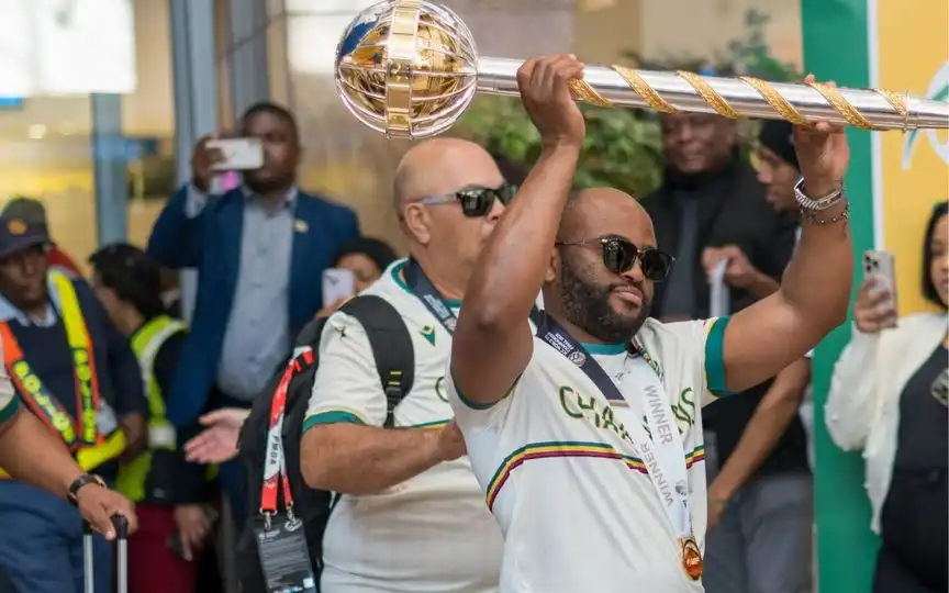 Temba Bavuma led South Africa receives grand welcome [Source: @ProteasMenCSA/X.com]