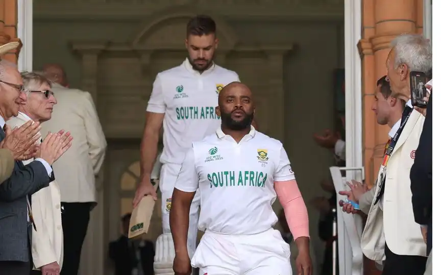Temba Bavuma - (Source : @Johns/X.com)