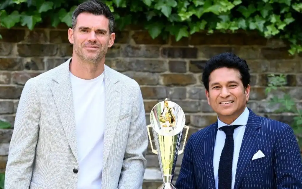 Tendulkar and Anderson - (Source : @ECB/X.com)