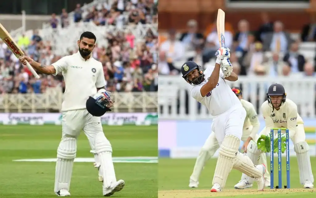 Virat Kohli and Rohit Sharma [Source: @katyxkohli17, @BCCI/x.com]