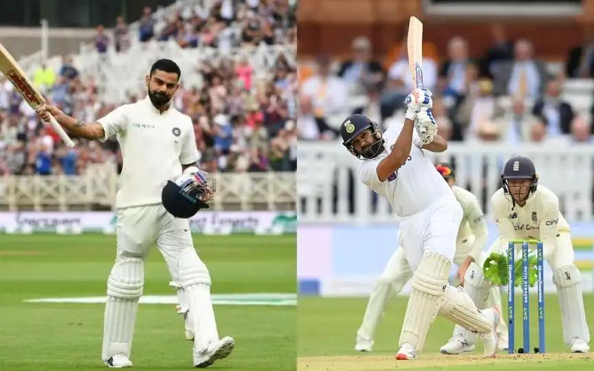 Virat Kohli and Rohit Sharma [Source: @katyxkohli17, @BCCI/x.com]