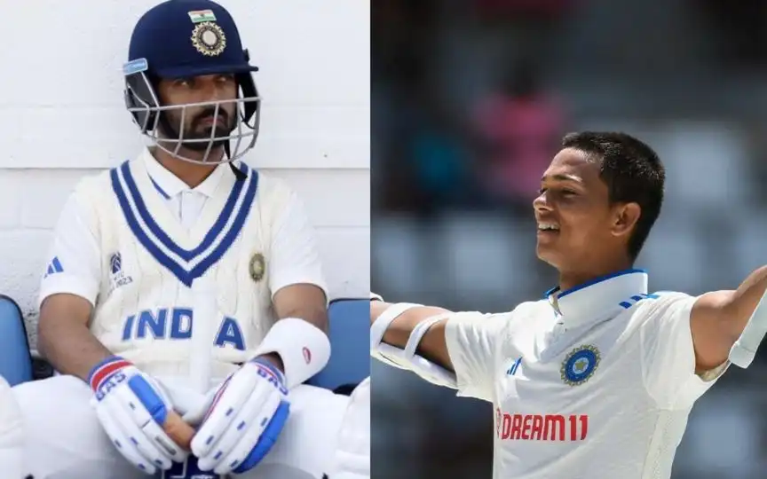Ajinkya Rahane backs Yashasvi Jaiswal [Source: @CricCrazyJohns and @ImTanujSingh/X.com]