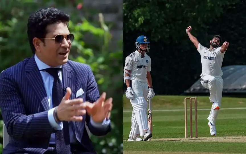 Sachin Tendulkar gives possible result of India-England series [Source: @SkyCricket, @BCCI/X.com]