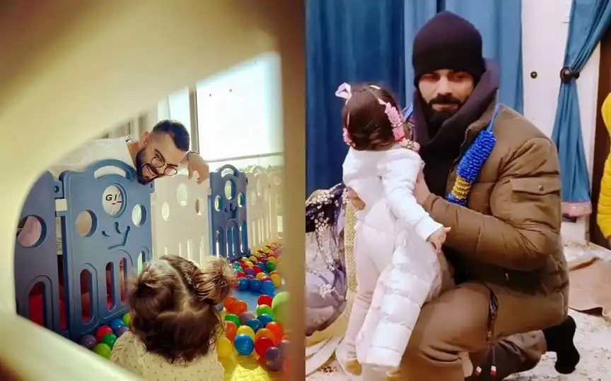 Virat Kohli and Anushka Sharma prefer to keep their children's faces away from the media (X.com)