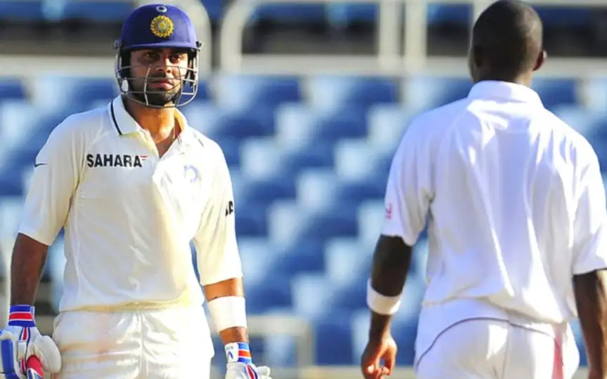 Virat Kohli made his Test debut on June 20, 2011 [Source: @sportz_point/x.com]