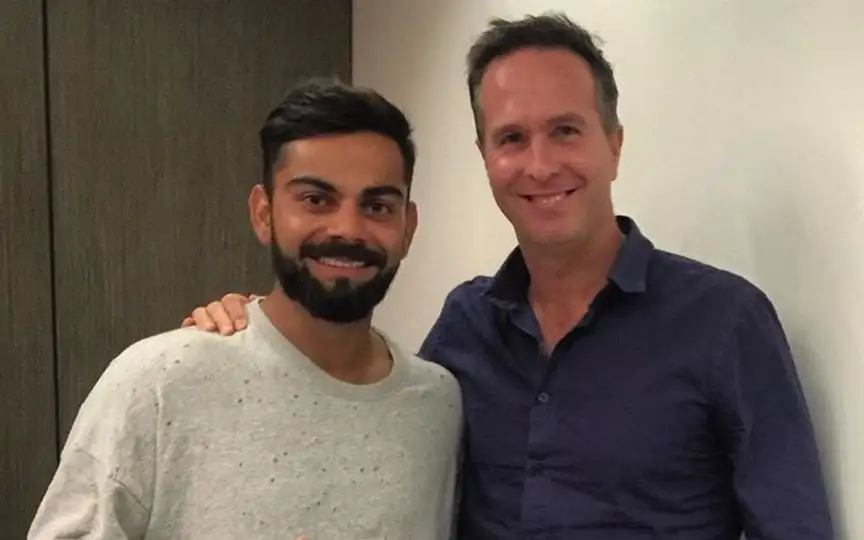 Michael Vaughan's Big Comment On Kohli's Absence (Source: @ViratGang/x.com)