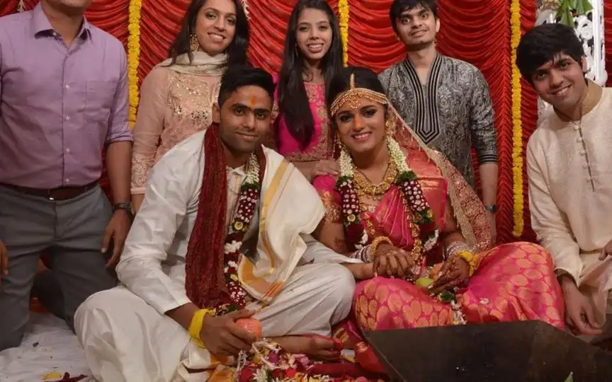 Devisha and Suryakumar got married in 2016 (Instagram.com/devishashetty_)