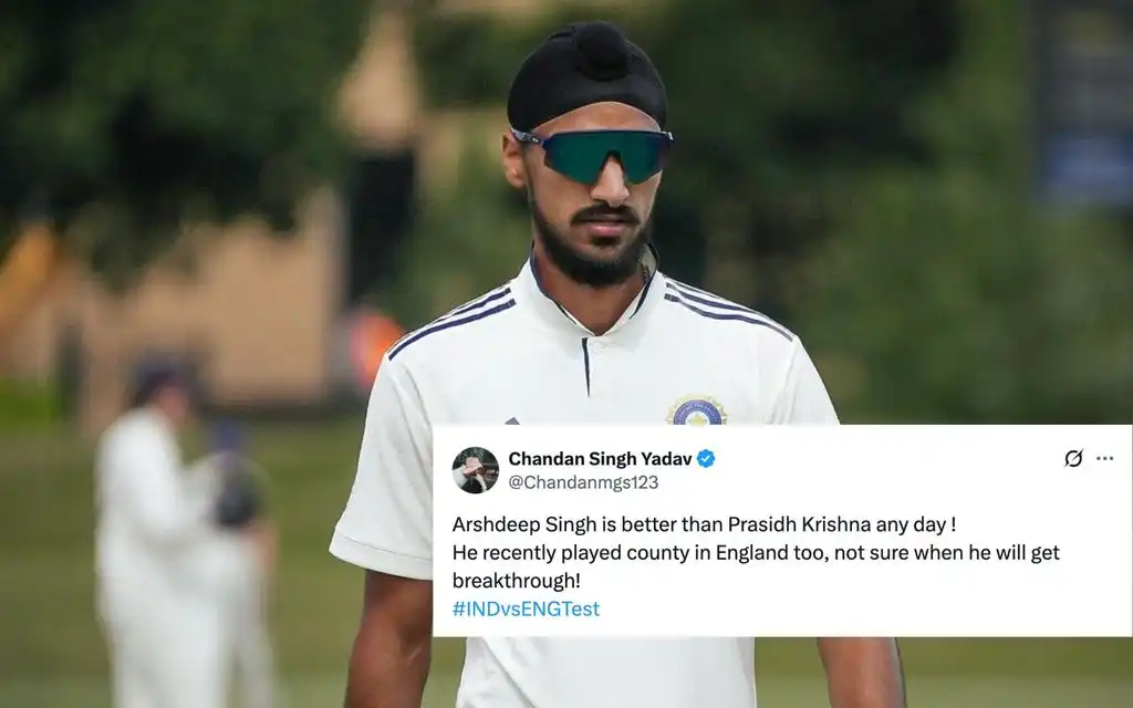 Fans question snub of Arshdeep Singh [Source: @_arshdeep.singh__/Instagram, @Chandanmgs123/X.com]