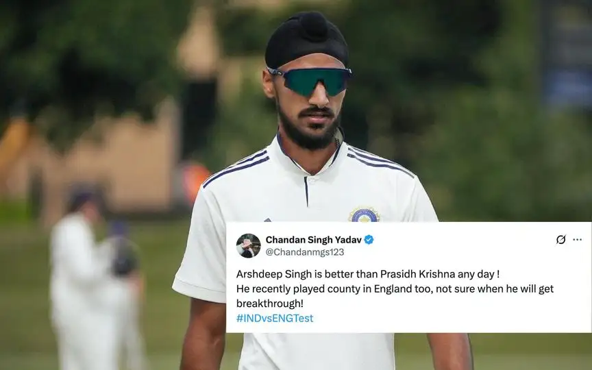 Fans question snub of Arshdeep Singh [Source: @_arshdeep.singh__/Instagram, @Chandanmgs123/X.com]