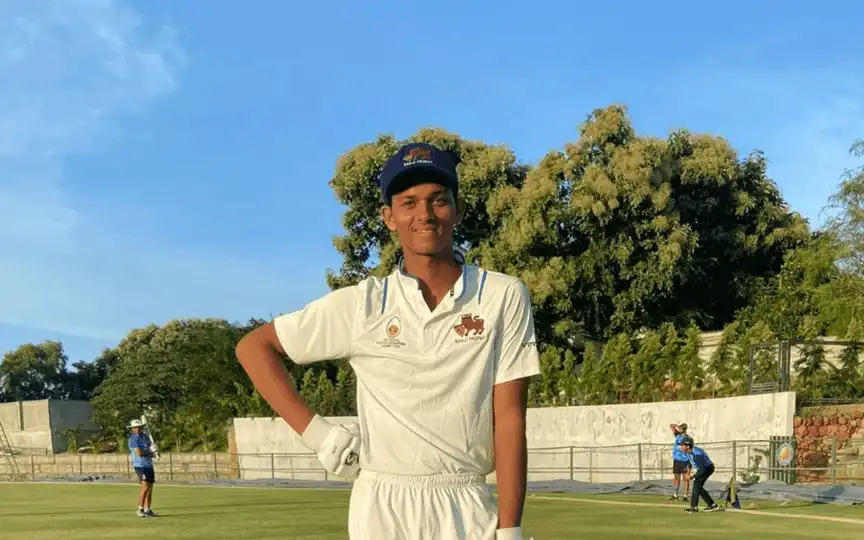 Yashasvi Jaiswal in his domestic cricket days (X.com)