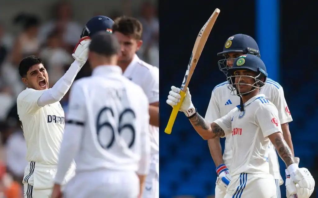 Shubman Gill and Ishan Kishan [Source: @BCCI, @TrentBridge/x]