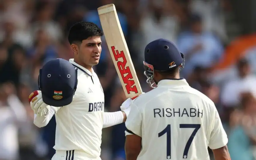 Shubman Gill and Rishabh Pant (Source: AP)