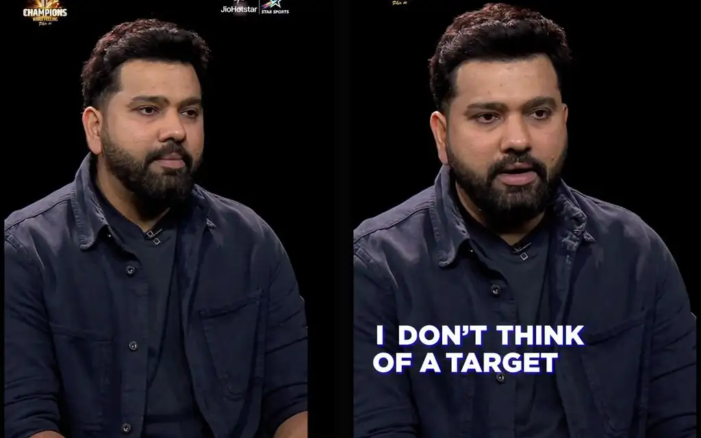Rohit Sharma opens up about his batting mindset [Source: Starsports/X.com]