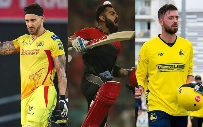 Centuries As Captain In T20s. [Source - RCB/DhoniEra/Hampshire/x.com]