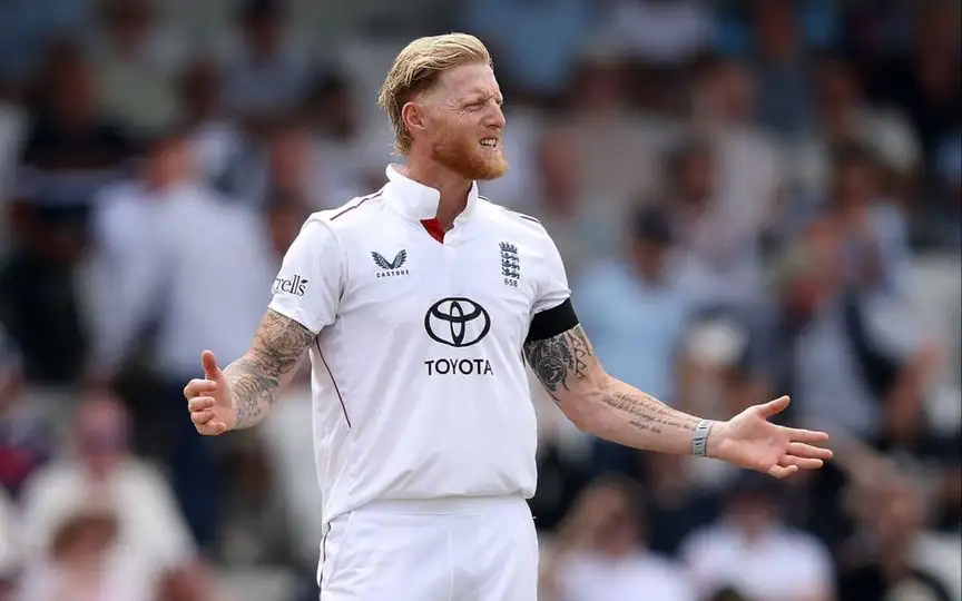 Ben Stokes on Day 1 [Source: @ishi_178/x]