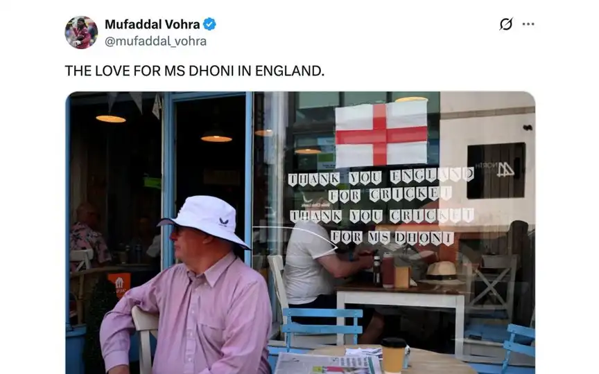 Fan message for MS Dhoni [Source: @mufaddal_vohra/X.com]
