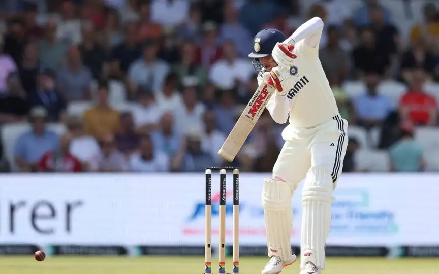 Shubman Gill in action [Source: AP]