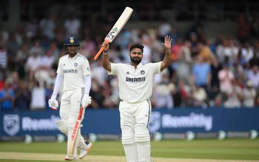 Rishabh Pant scored a stunning hundred [Source: @ICC/x.com]