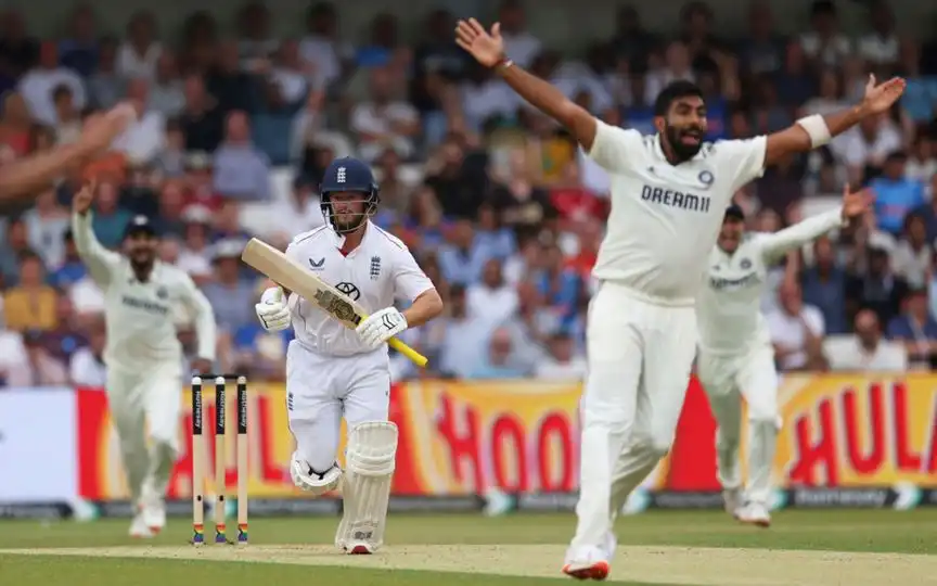 Bumrah first over feat in Tests [Source: AP Photo]
