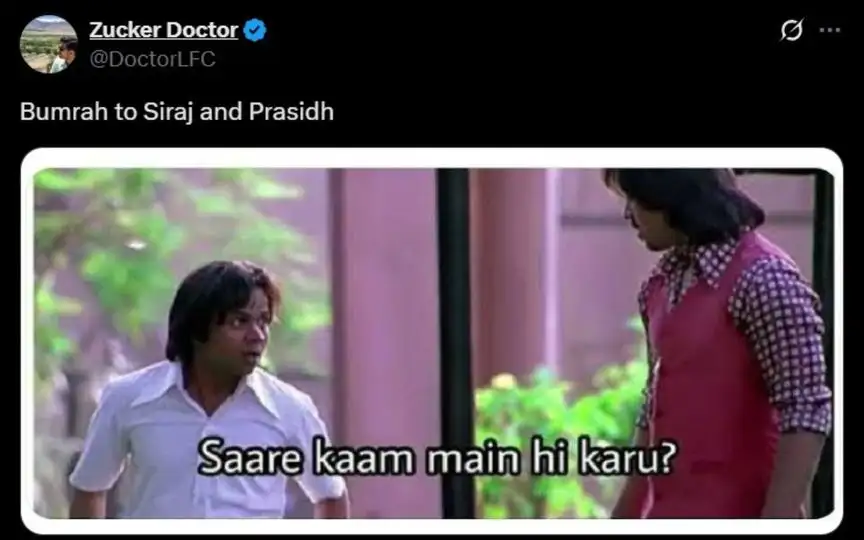 Screengrab from an X user