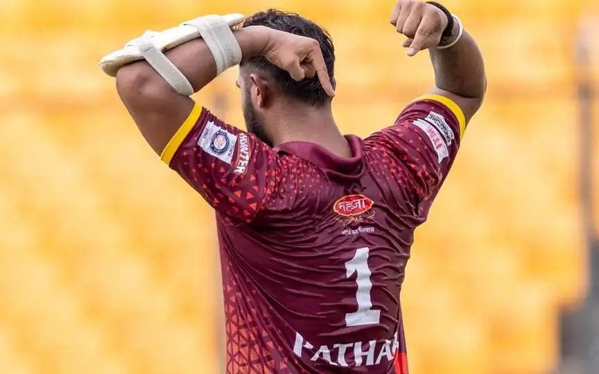 Abhishek Pathak's Unreal 133 Shatters MPL 2025 (Source: @AkashKkrian/x.com)