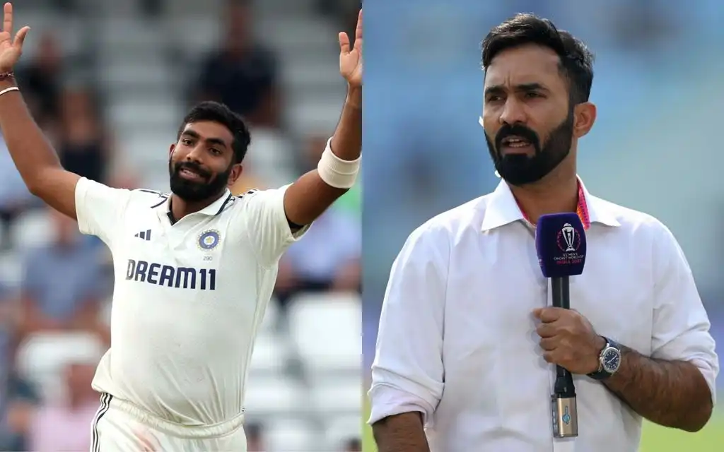 Dinesh Karthik flags concerns over Jasprit Bumrah [Source: @mufaddal_vohra, @Emmad81/X.com]