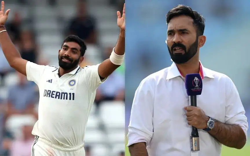Dinesh Karthik flags concerns over Jasprit Bumrah [Source: @mufaddal_vohra, @Emmad81/X.com]
