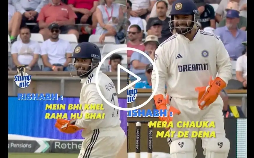 "Mai Bhi Khel Raha Hu Bhai..." Rishabh Pant’s Witty Dig At Jadeja Goes Viral During Leeds Test