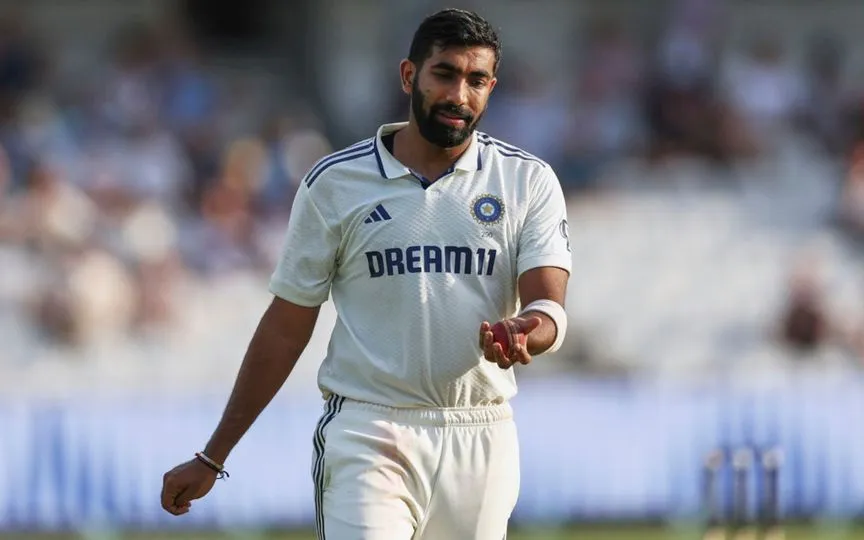 Jasprit Bumrah on Day 2 of IND vs END (Source: AP)