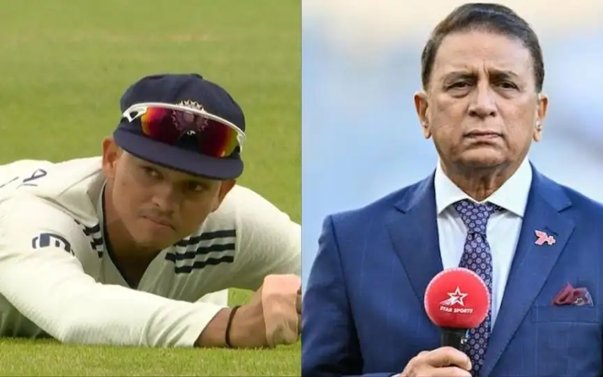 Yashasvi Jaiswal drops an easy catch [Source: @WoKyaHotaHai and @Dhoniismforlife/X.com]