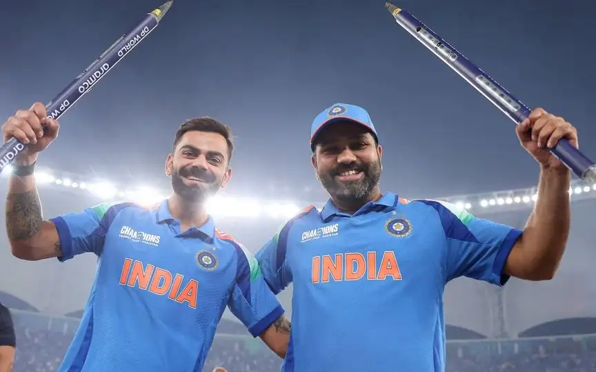 Rohit Sharma and Virat Kohli [Source: @Tanmaycoolkarni/X.com]