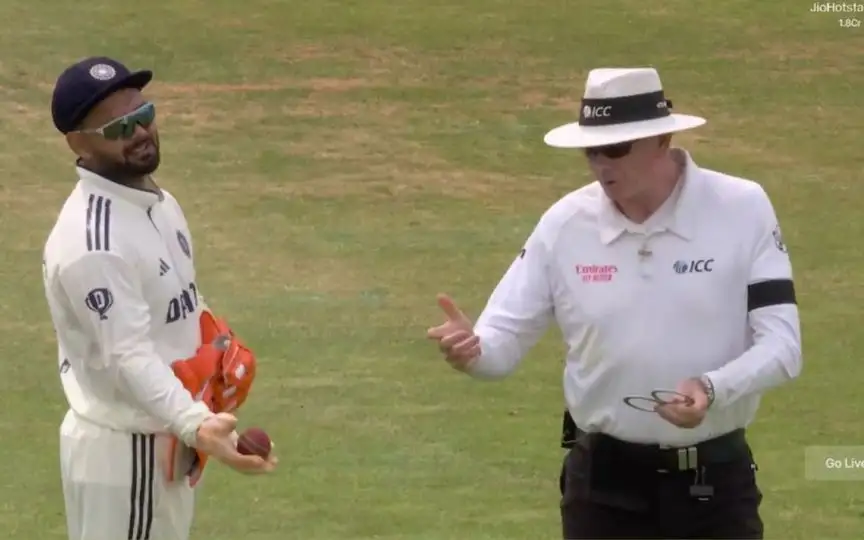 Rishabh Pant - (Source : @ScreenGrab/X.com)