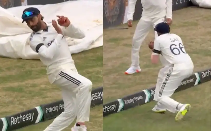 Ravindra Jadeja and Sai Sudharsan (Source:OneCricketApp/X.com)