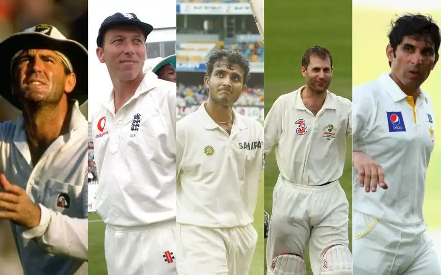 Wright, Atherton, Ganguly, Katich, Misbah (Source: @ICC/X.com)