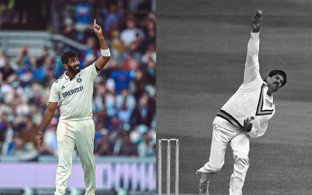 Jasprit Bumrah Equals Dev's Feat - (Source :@Johns/X.com)