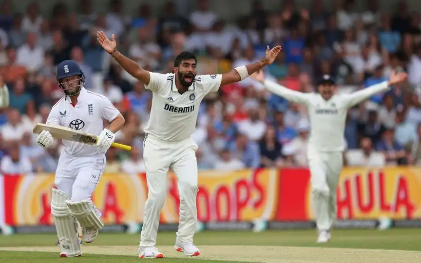 Jasprit Bumrah against England (Source: AP Photos)