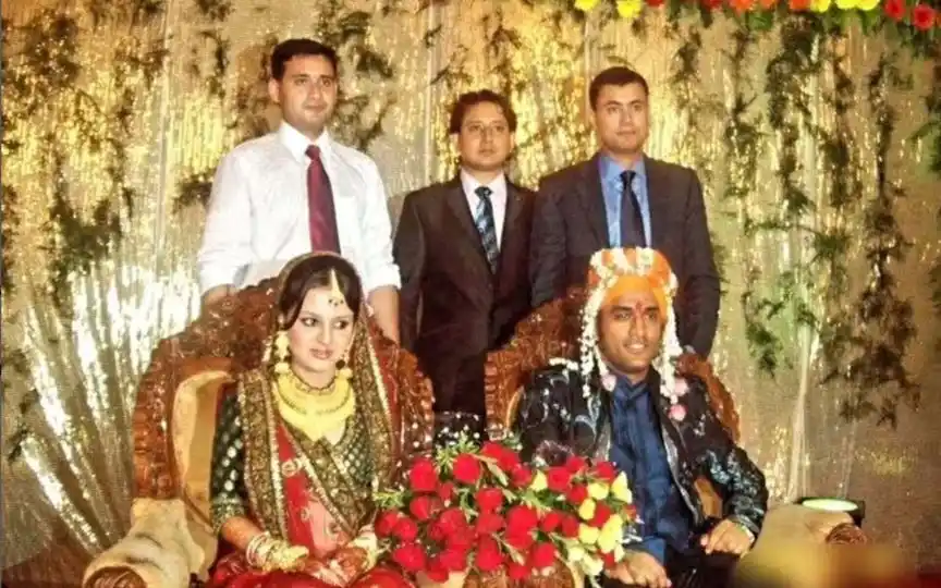 MS Dhoni and Sakshi Dhoni's wedding (Instagram/sakshidhoni778i)