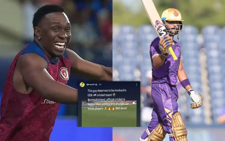 DJ Bravo puts up Instagram story [Source: @KKR_Xtra/X.com]