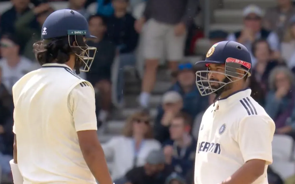 KL Rahul and Rishabh Pant [Source: @ppushp7/x.com]