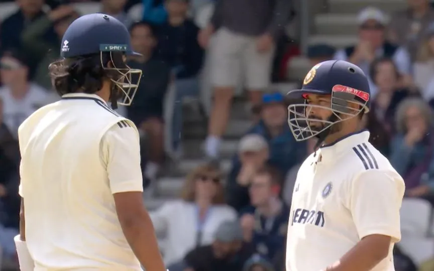 KL Rahul and Rishabh Pant [Source: @ppushp7/x.com]