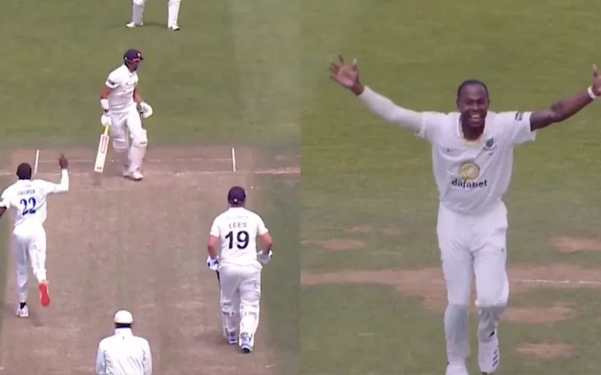 Jofra Archer (Source: @CountyChamp/X.com)