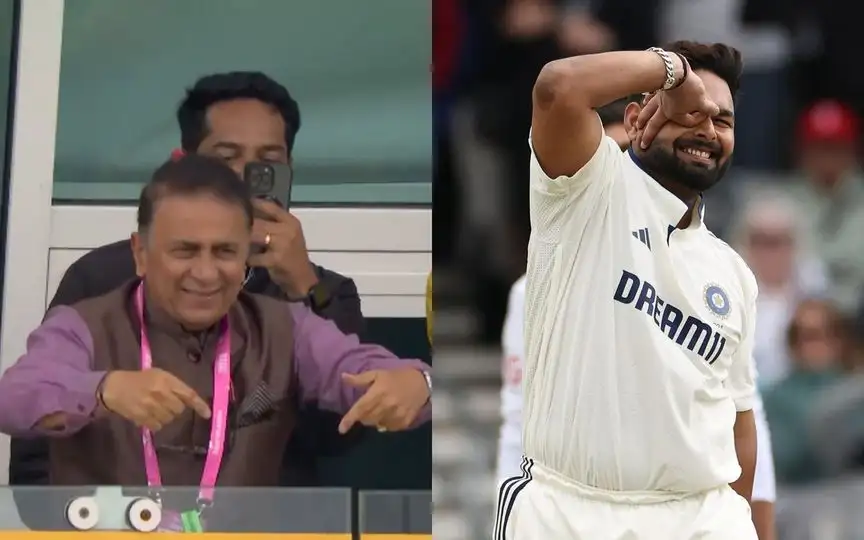 Rishabh Pant celebration - (Source :@ScreenGrab/X.com)
