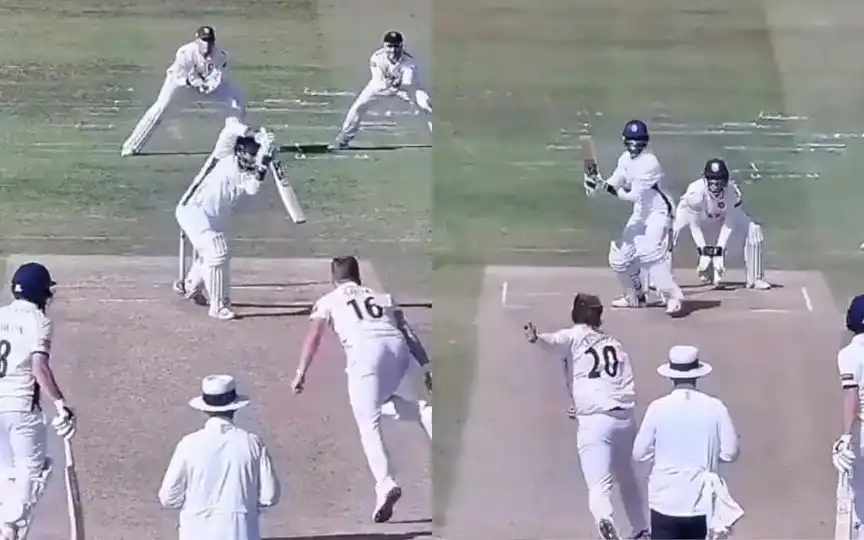 Tilak Varma for Hampshire. [Source - Hampshire/x.com]