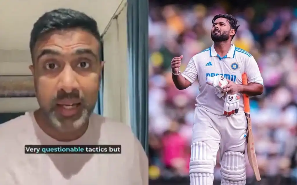 Ravichandran Ashwin and Rishabh Pant [Source: @ashwinravi99, @OfficeOfCRSY/x.com]