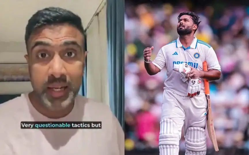 Ravichandran Ashwin and Rishabh Pant [Source: @ashwinravi99, @OfficeOfCRSY/x.com]