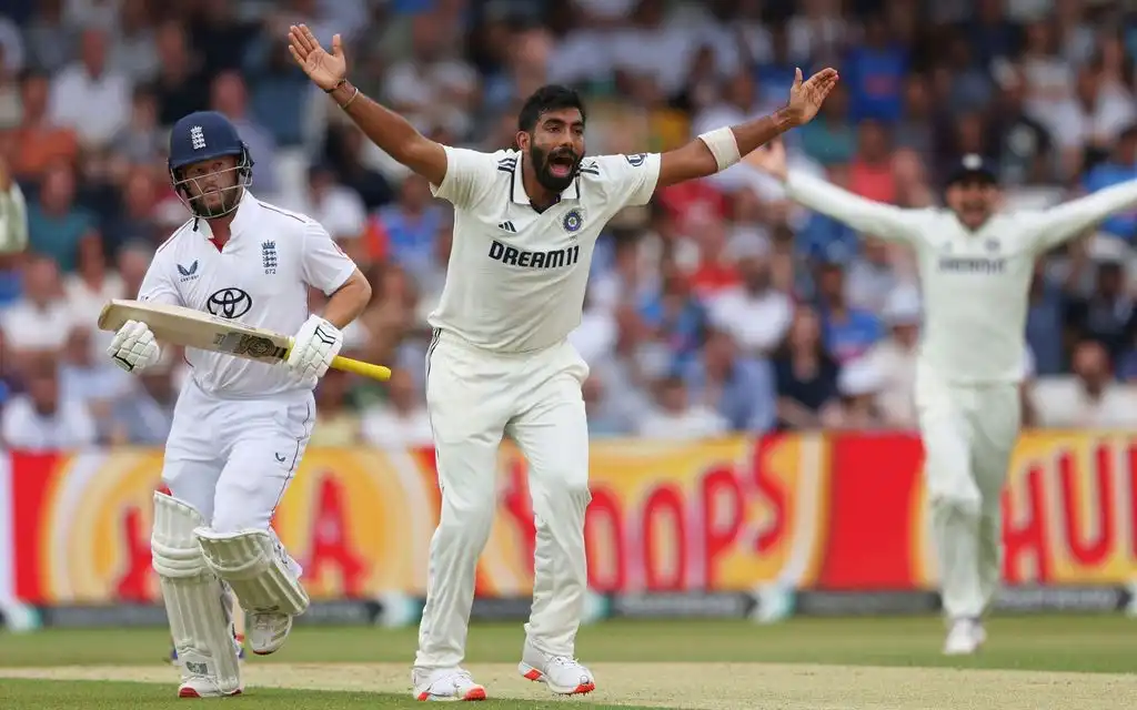 Jasprit Bumrah in Test against England (AP)