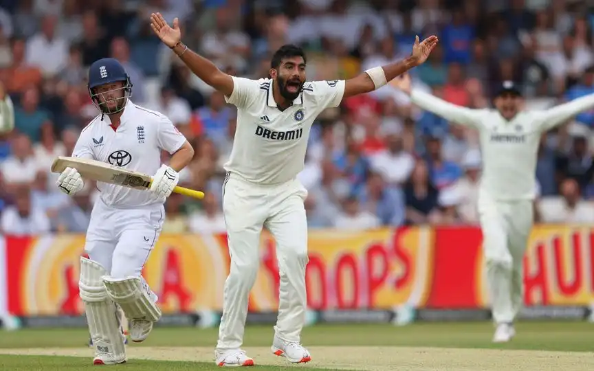 Jasprit Bumrah in Test against England (AP)